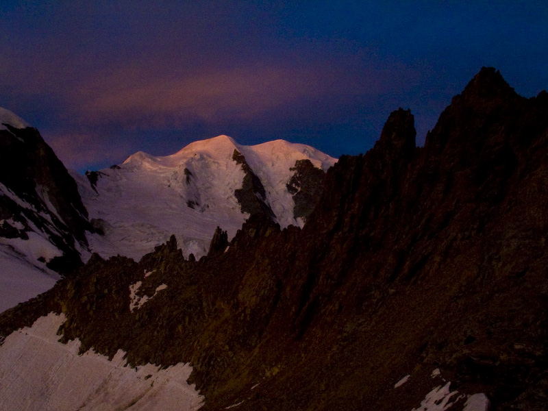 Piz Palü At Sunrise